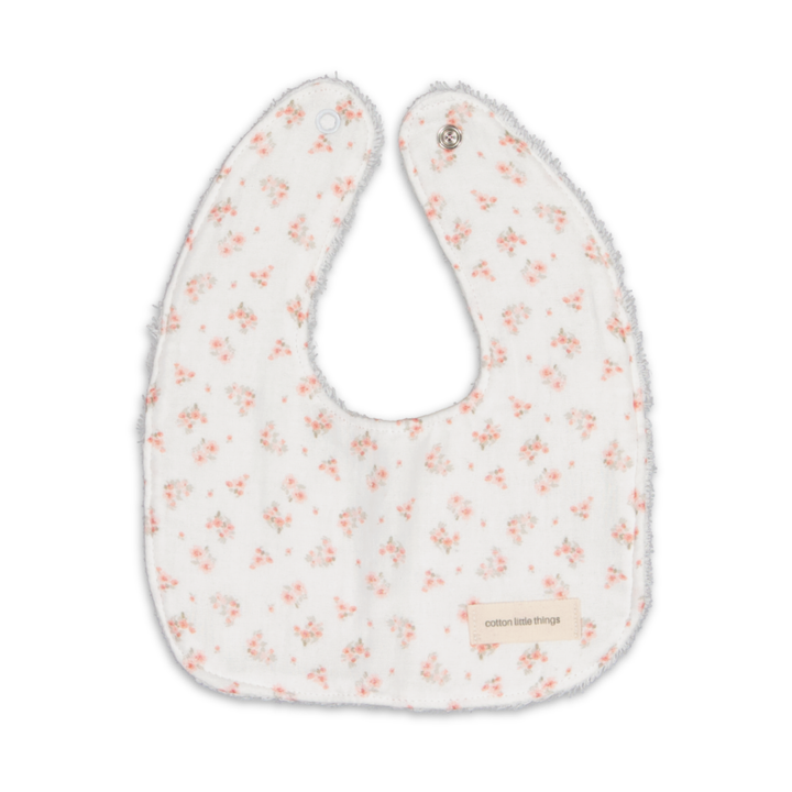 Cotton Little Things Printed Bib Soft Cotton Baby Feeding Bib All Over Print Design