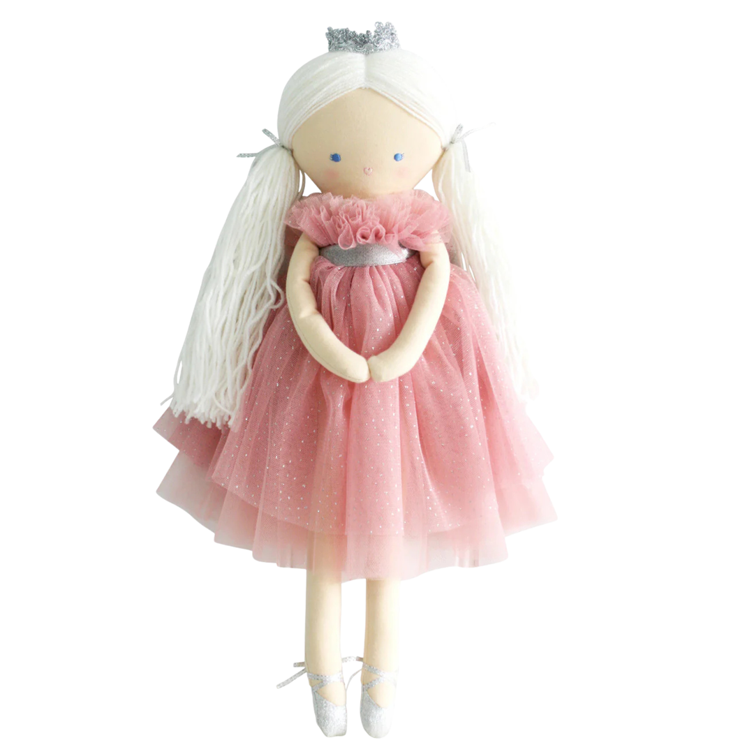 Alimrose – Luxury Blush Tulle Heirloom Princess Doll