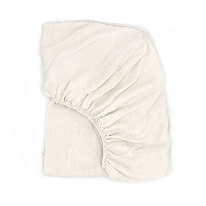 Crib fitted printed sheet
