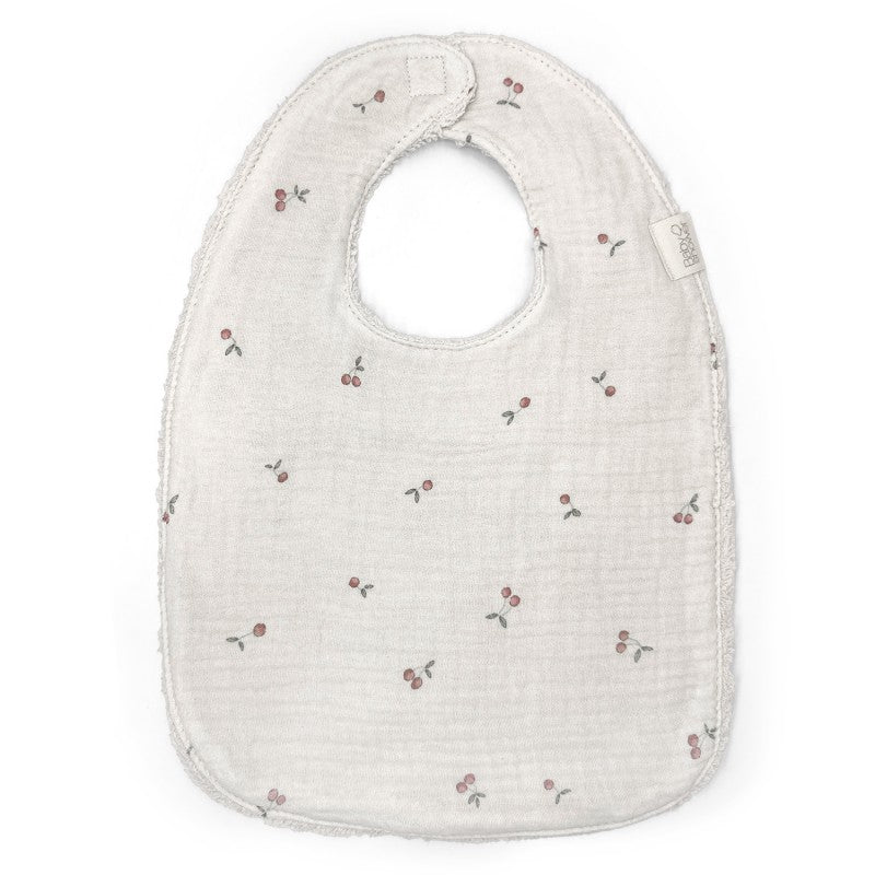 Baby Bib | Cherry Print Everyday Essential