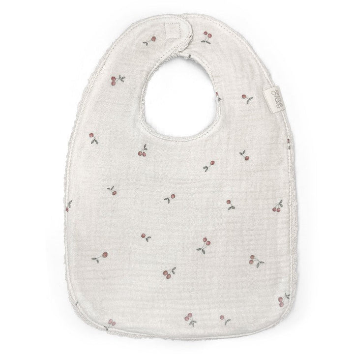 Baby Bib | Cherry Print Everyday Essential