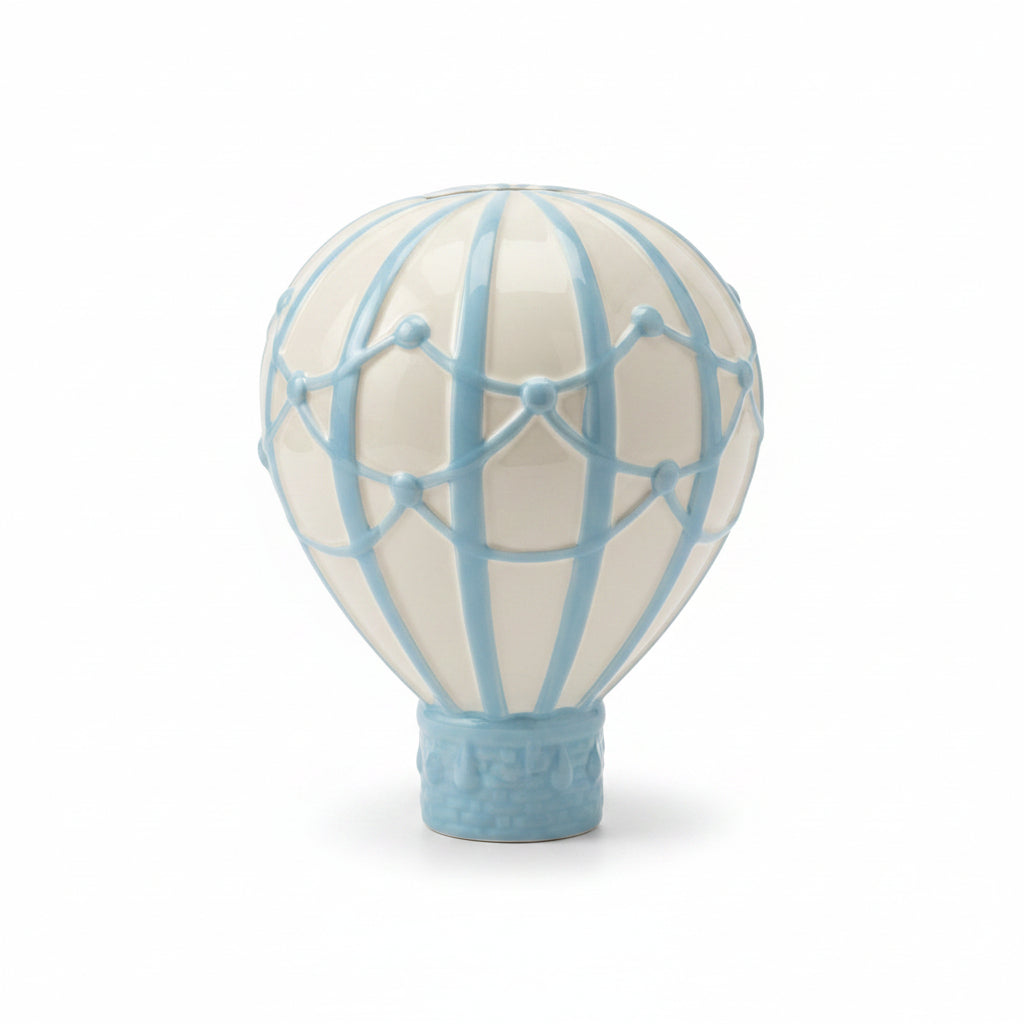Ceramic Hot Air Balloon Piggy Bank product image